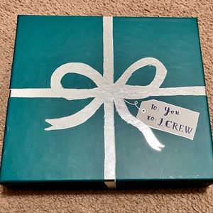 Limited Edition J. Crew Holiday Card Set 10 count with Stickers & Sharpie